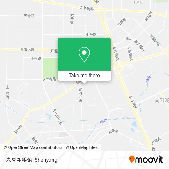 老夏粗粮馆 map