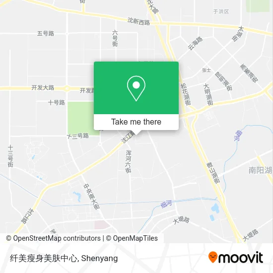 纤美瘦身美肤中心 map
