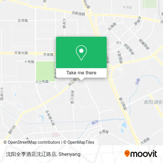 沈阳全季酒店沈辽路店 map