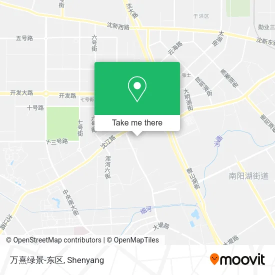 万熹绿景-东区 map