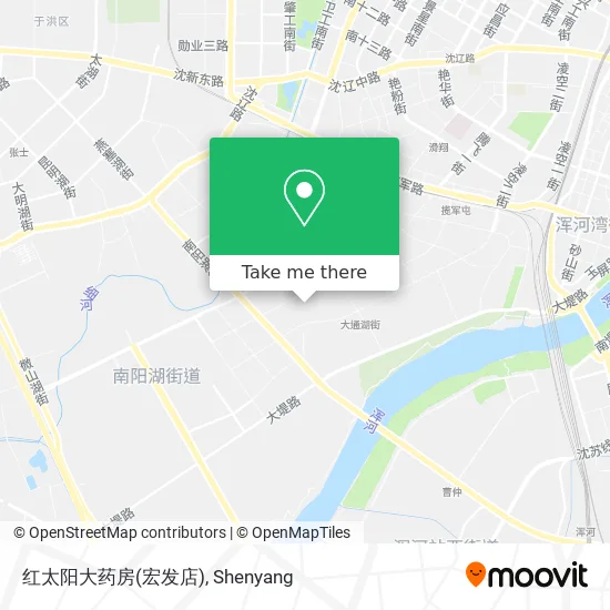 红太阳大药房(宏发店) map