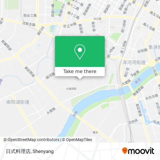 日式料理店 map