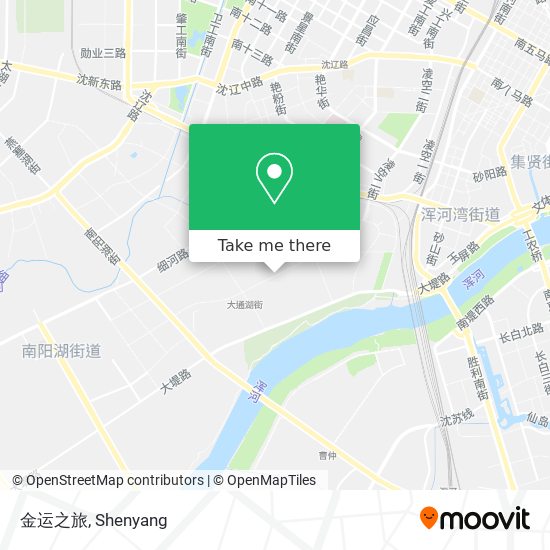 金运之旅 map