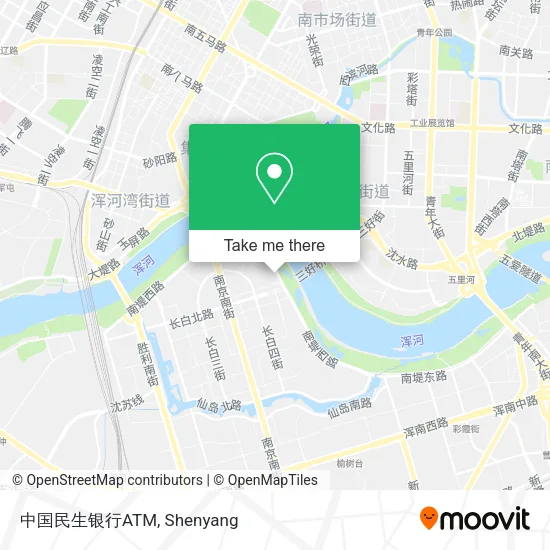 中国民生银行ATM map
