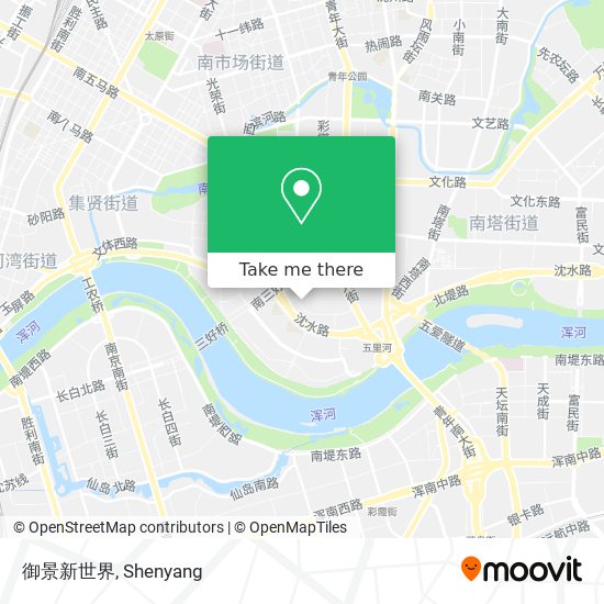 御景新世界 map