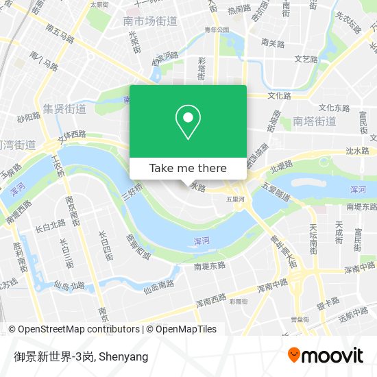 御景新世界-3岗 map