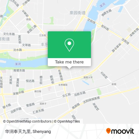 华润奉天九里 map