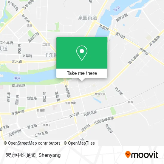 宏康中医足道 map