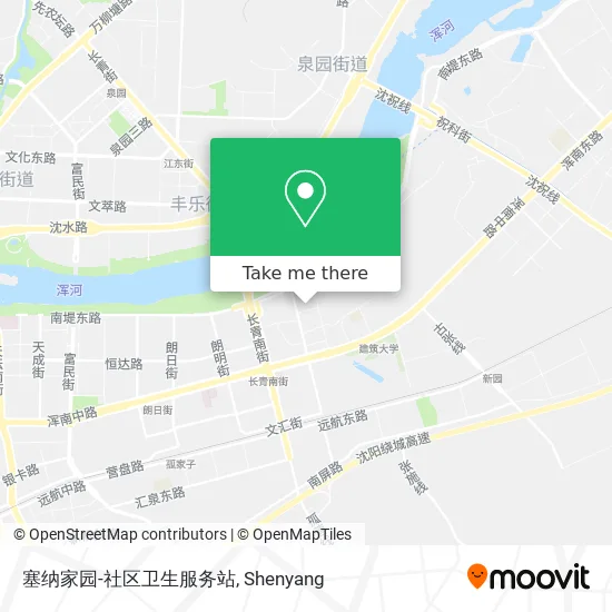 塞纳家园-社区卫生服务站 map