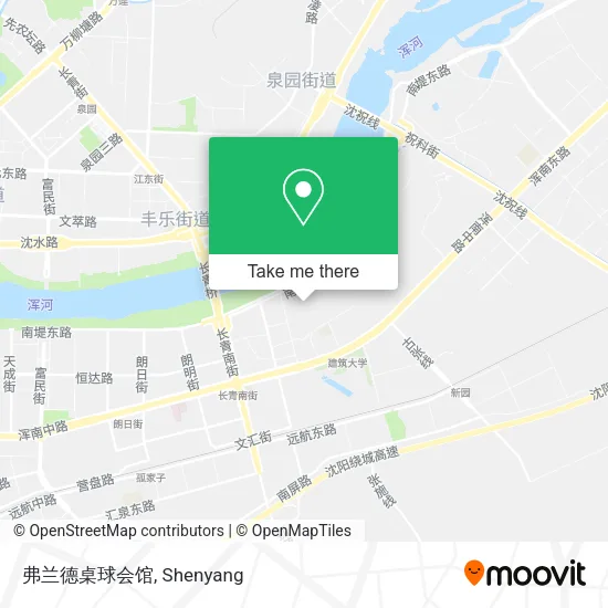 弗兰德桌球会馆 map
