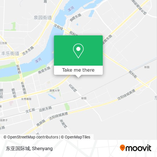 东亚国际城 map