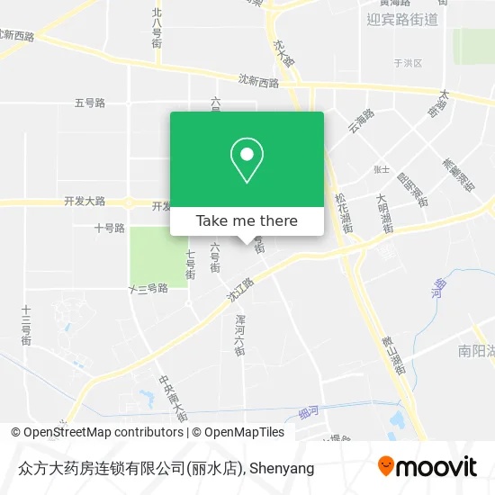 众方大药房连锁有限公司(丽水店) map