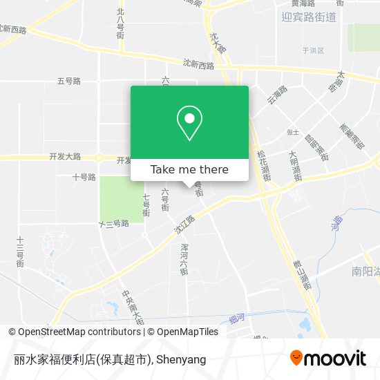 丽水家福便利店(保真超市) map