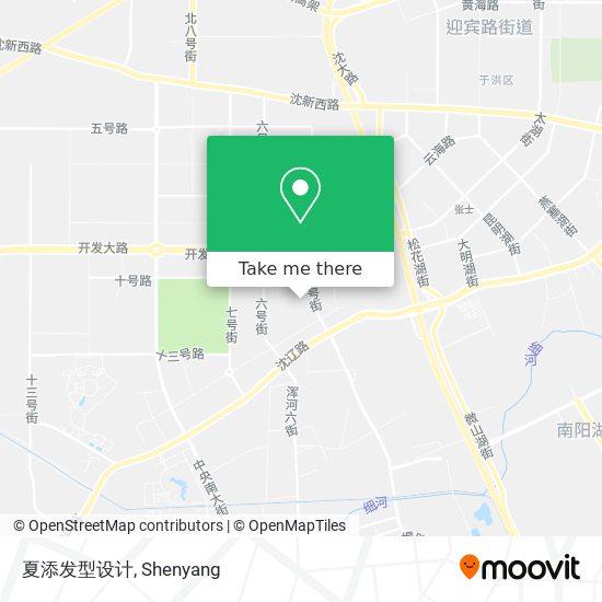 夏添发型设计 map