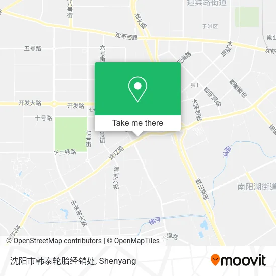 沈阳市韩泰轮胎经销处 map