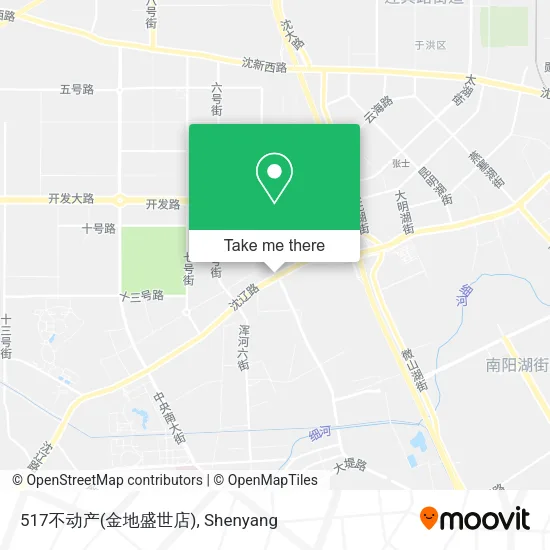 517不动产(金地盛世店) map