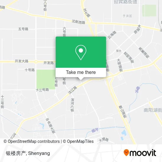银楼房产 map