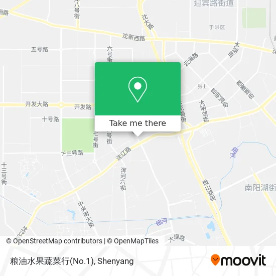 粮油水果蔬菜行(No.1) map