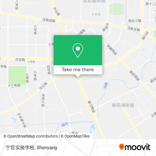宁官实验学校 map