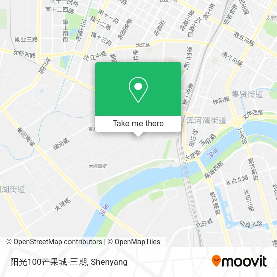 阳光100芒果城-三期 map