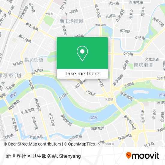 新世界社区卫生服务站 map