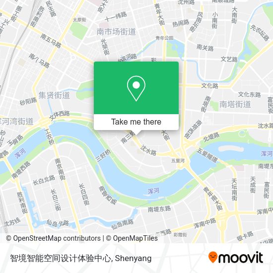 智境智能空间设计体验中心 map