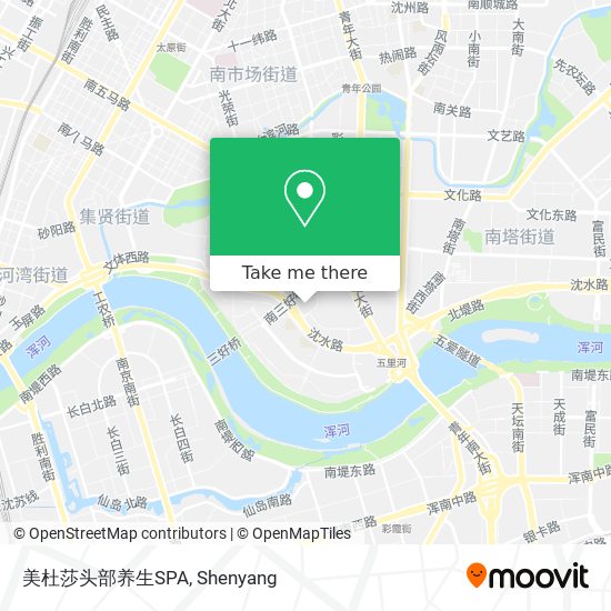 美杜莎头部养生SPA map