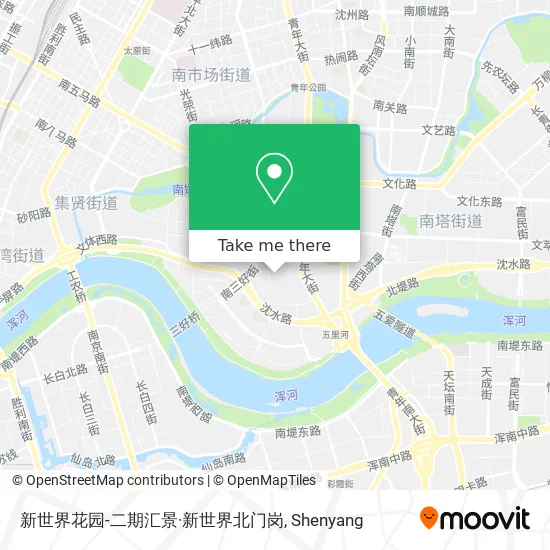 新世界花园-二期汇景·新世界北门岗 map