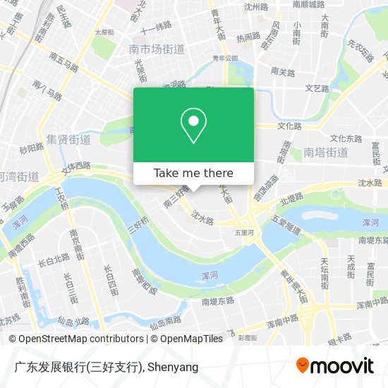 广东发展银行(三好支行) map