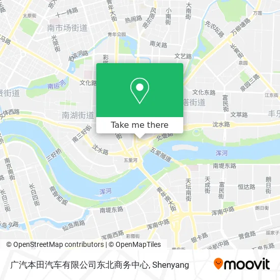 广汽本田汽车有限公司东北商务中心 map