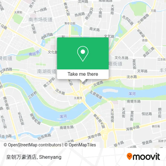 皇朝万豪酒店 map