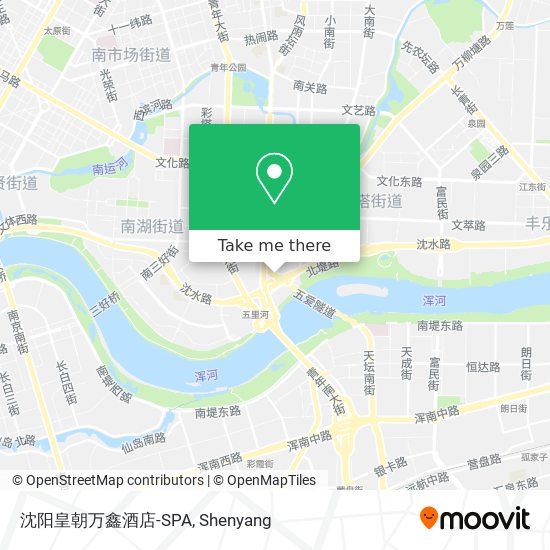 沈阳皇朝万鑫酒店-SPA map