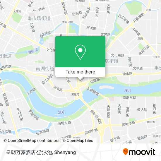 皇朝万豪酒店-游泳池 map