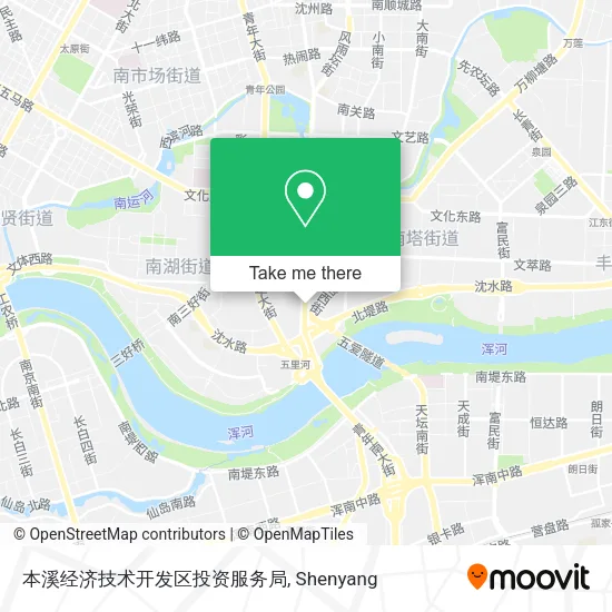 本溪经济技术开发区投资服务局 map