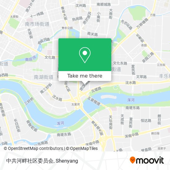 中共河畔社区委员会 map