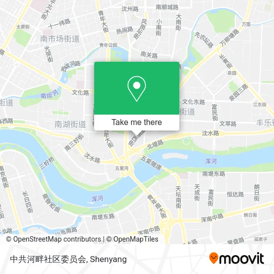 中共河畔社区委员会 map