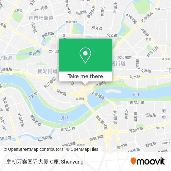 皇朝万鑫国际大厦-C座 map