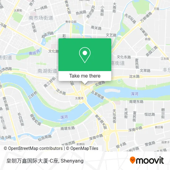 皇朝万鑫国际大厦-C座 map