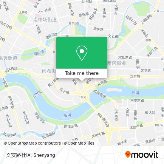 文安路社区 map