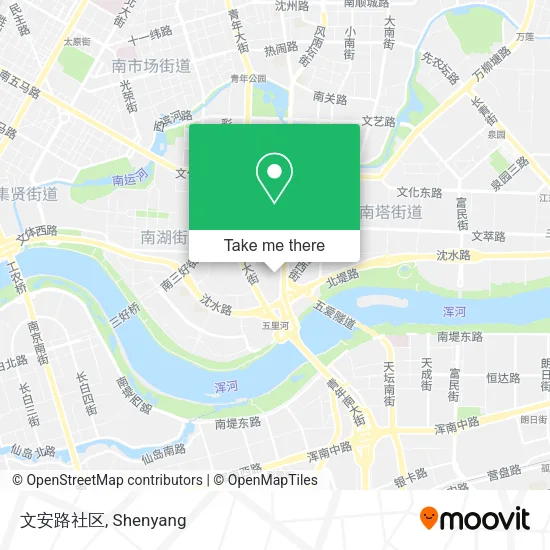 文安路社区 map