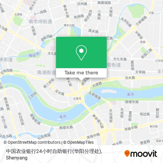 中国农业银行24小时自助银行(华阳分理处) map