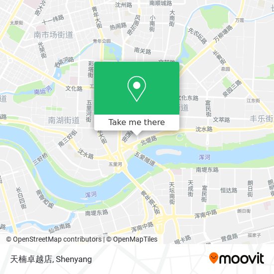天楠卓越店 map