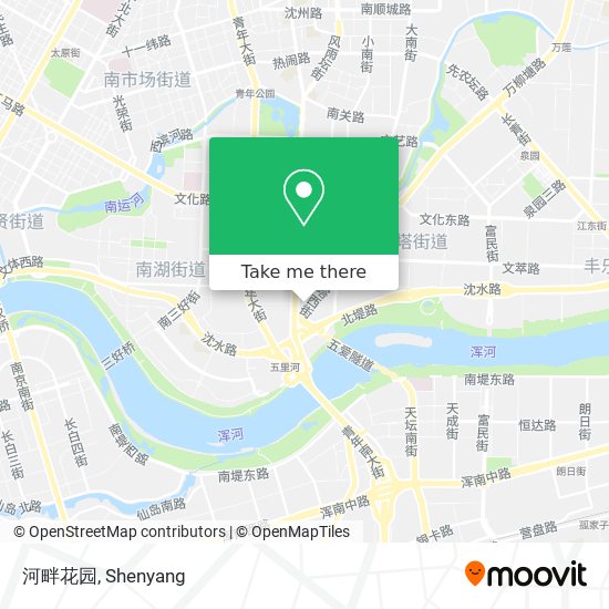 河畔花园 map