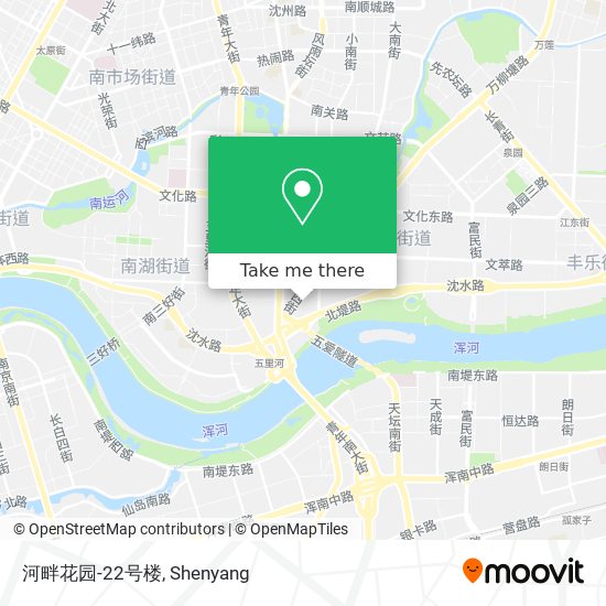 河畔花园-22号楼 map