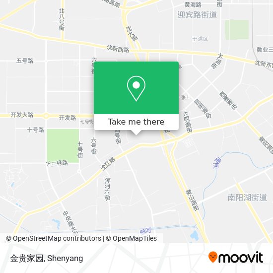 金贵家园 map