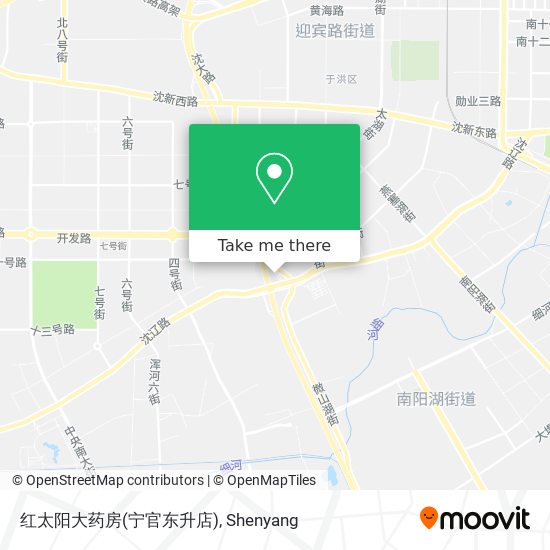 红太阳大药房(宁官东升店) map