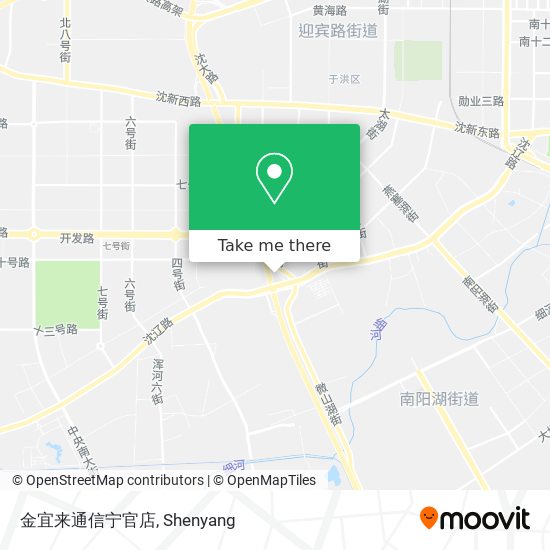 金宜来通信宁官店 map