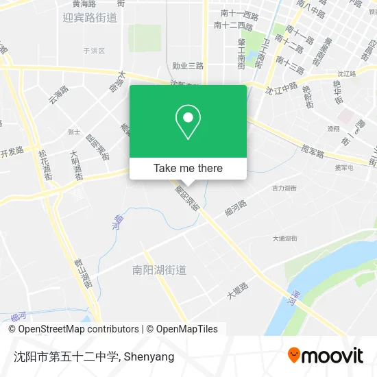 沈阳市第五十二中学 map