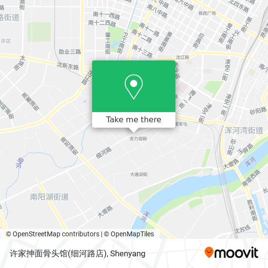 许家抻面骨头馆(细河路店) map