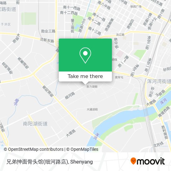 兄弟抻面骨头馆(细河路店) map